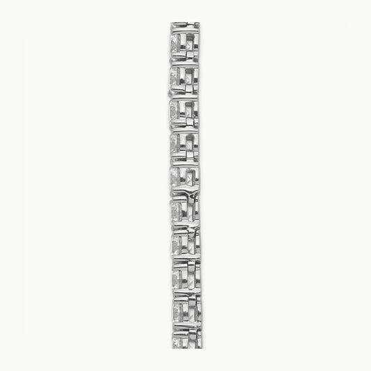 Straight Tennis Necklace, 32 5/8-42 7/8 ct Lab-Grown Diamond