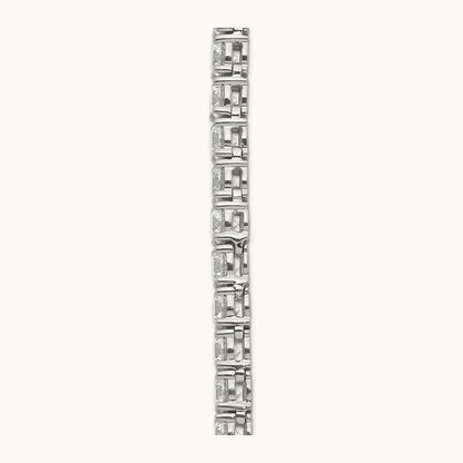 Straight Tennis Necklace, 32 5/8-42 7/8 ct Lab-Grown Diamond