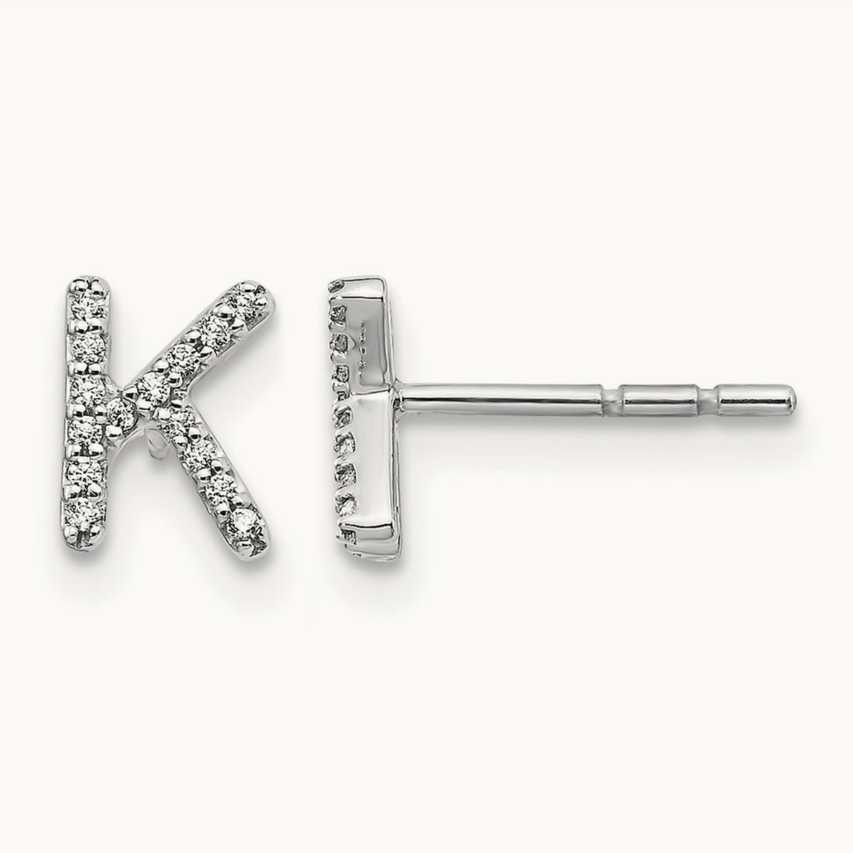 Diamond Earrings — 7mm, K