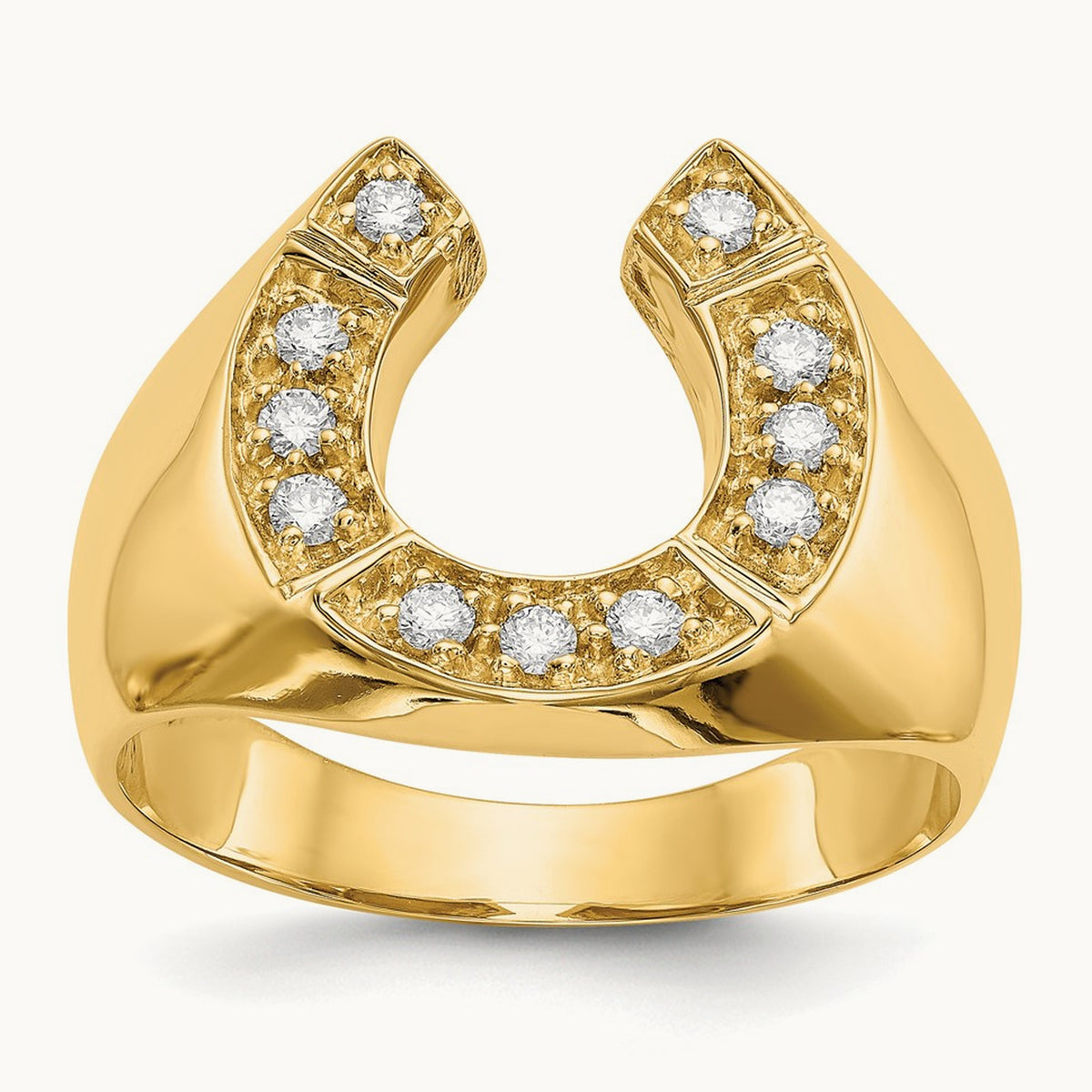 AA Diamond men's ring, 14K