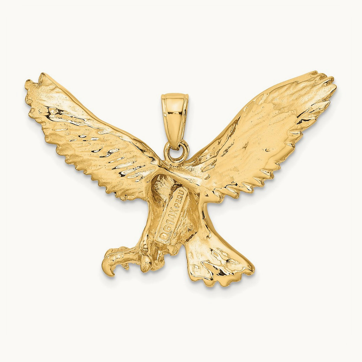 Eagle Pendant, 14K