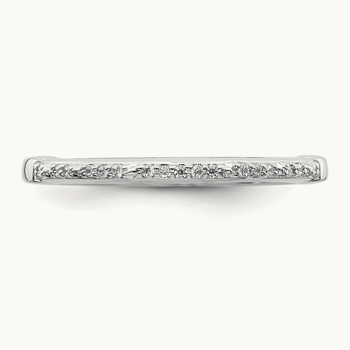 Diamond Band, 10K White Gold