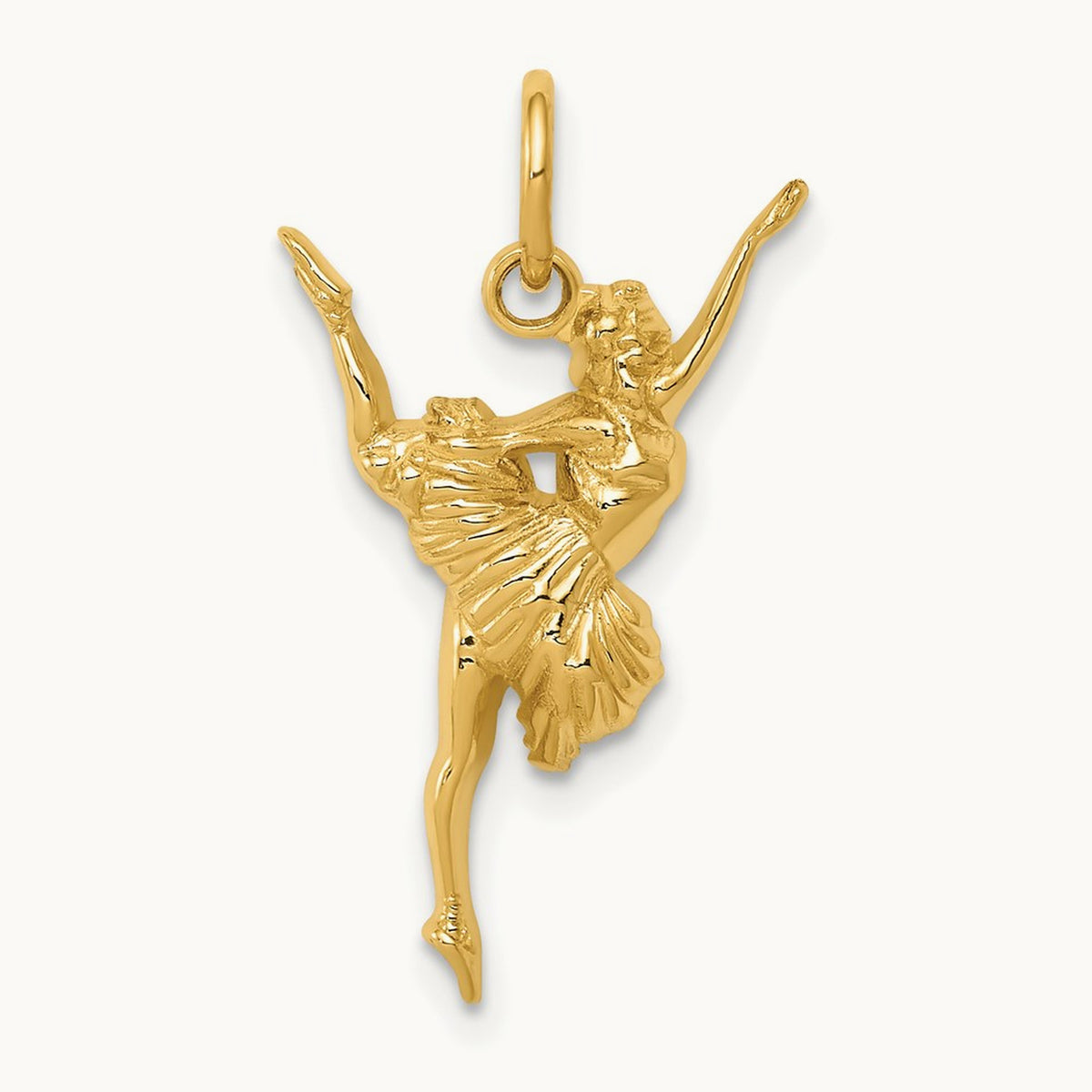 Ballerina Charm, 14K