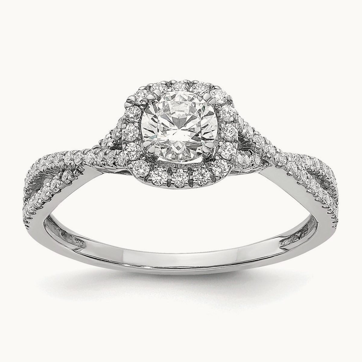 Semi-Mount Engagement Ring, 0.25 ct tw