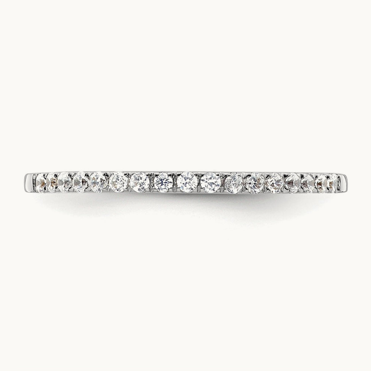 Wedding Band, 0.15-0.25 ct tw Lab-Grown Diamond — 1/6 ct, 14K White Gold
