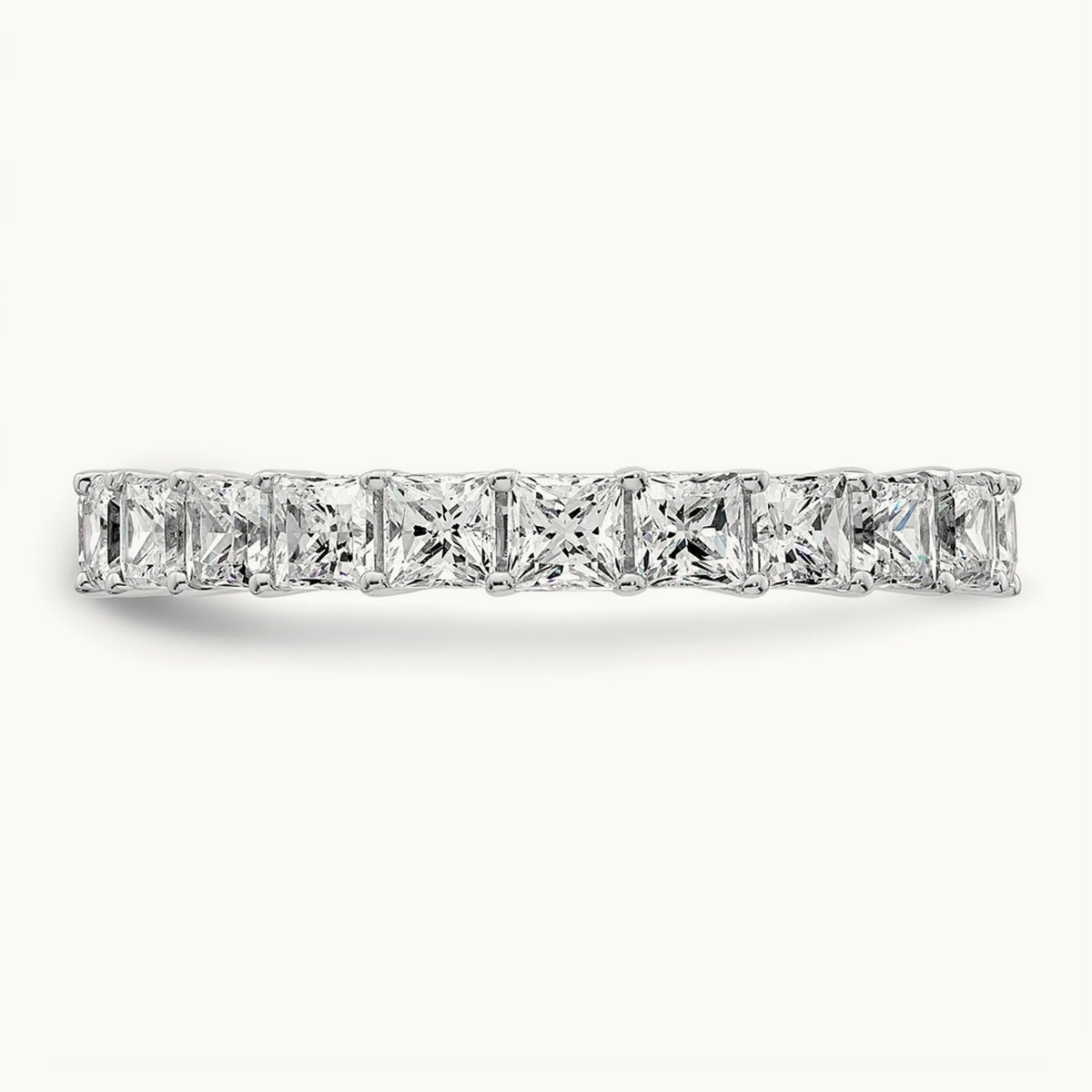 Princess Eternity Band, 3-5 ct Lab-Grown Diamond