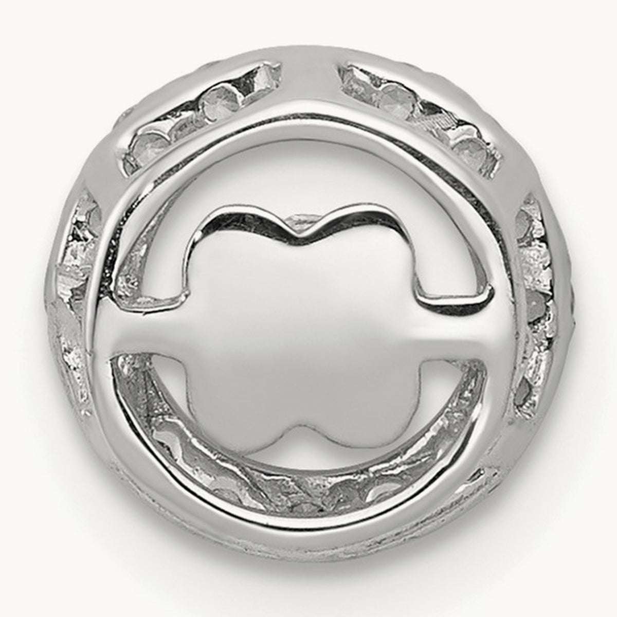 Vibrant Chain Slide Pendant, 0.50 ct tw Lab-Grown Diamond