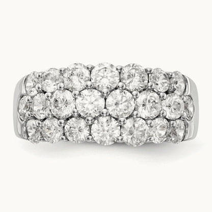 Diamond Band, 14K White Gold