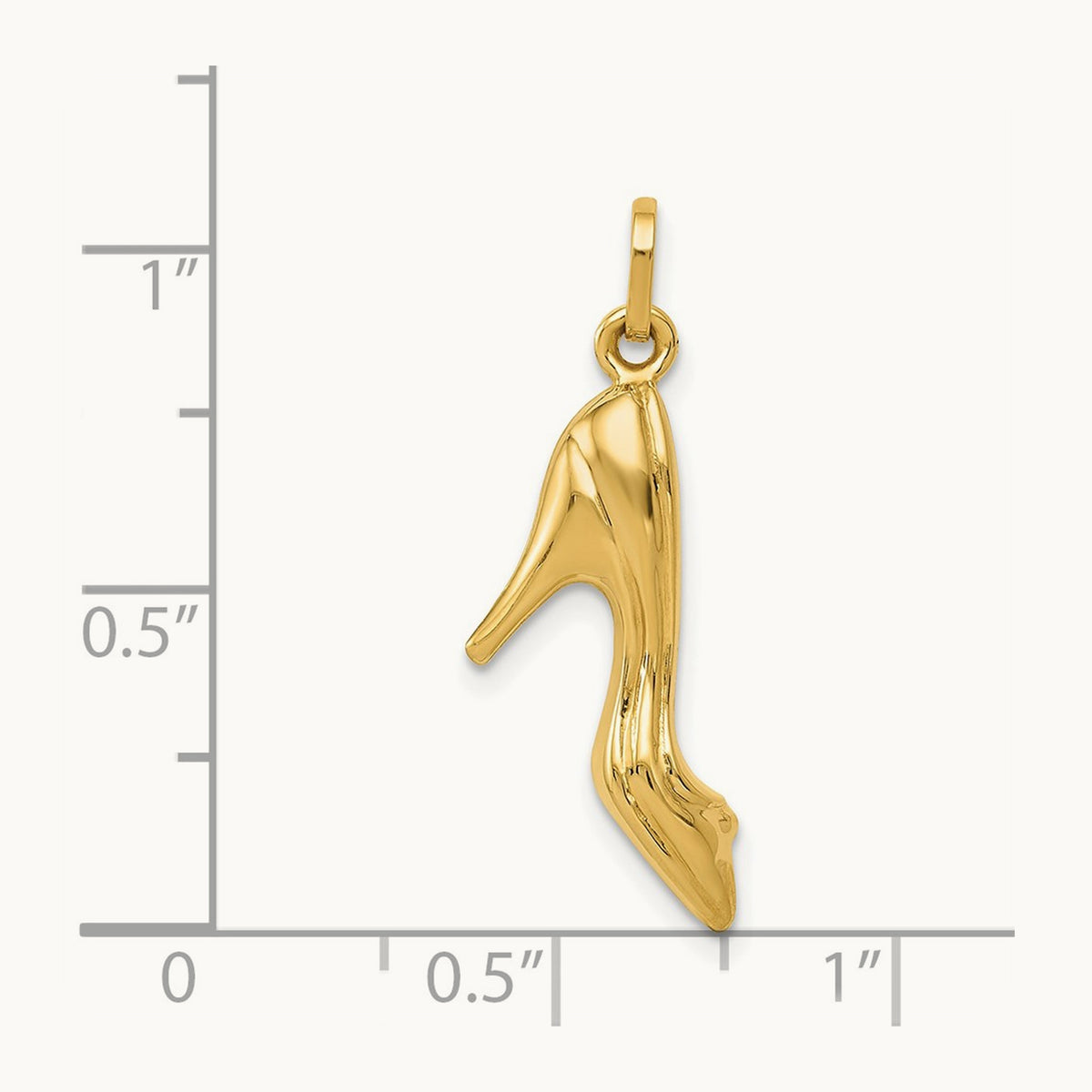 3D High Heel Shoe Charm — photo set