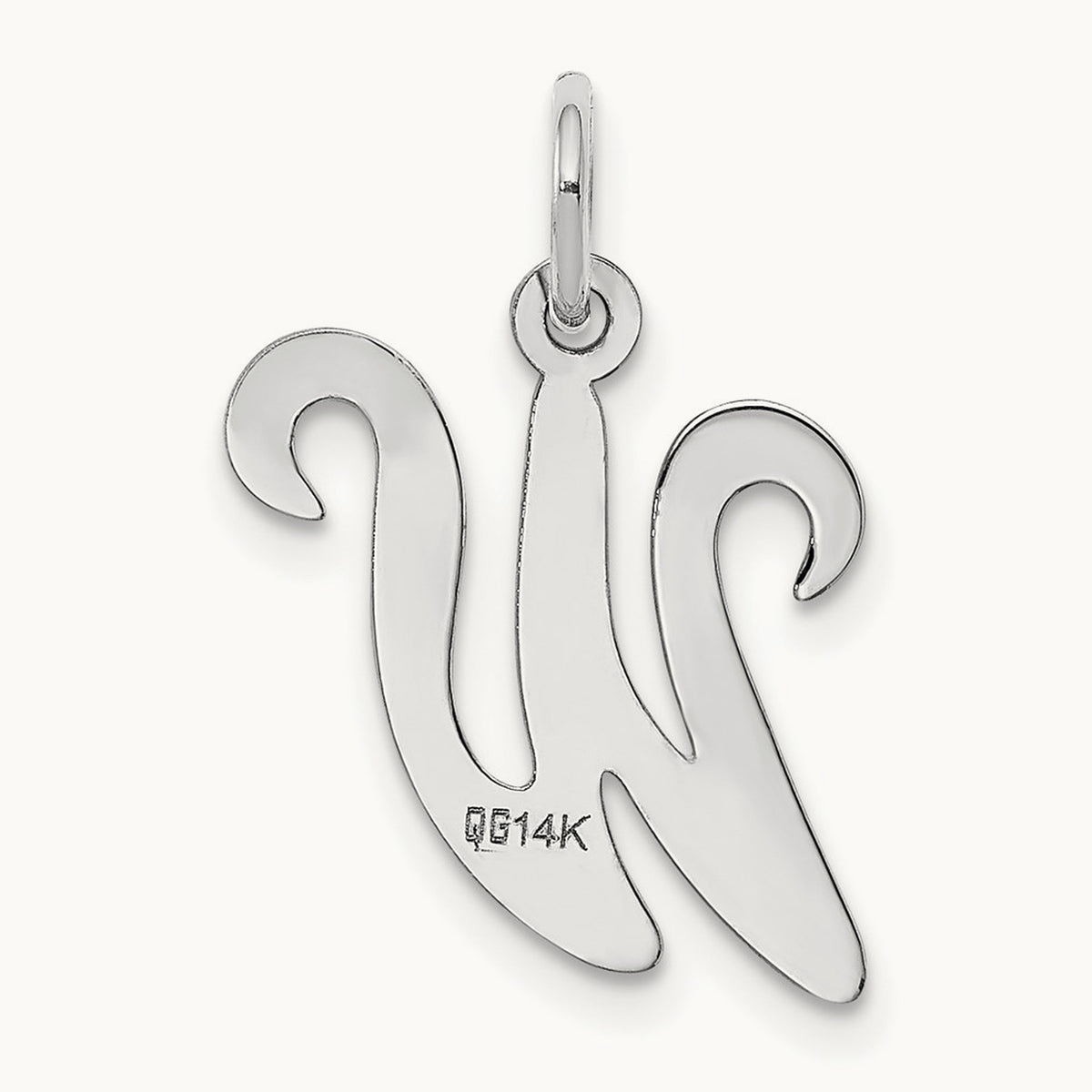 Script Initial Charm — W