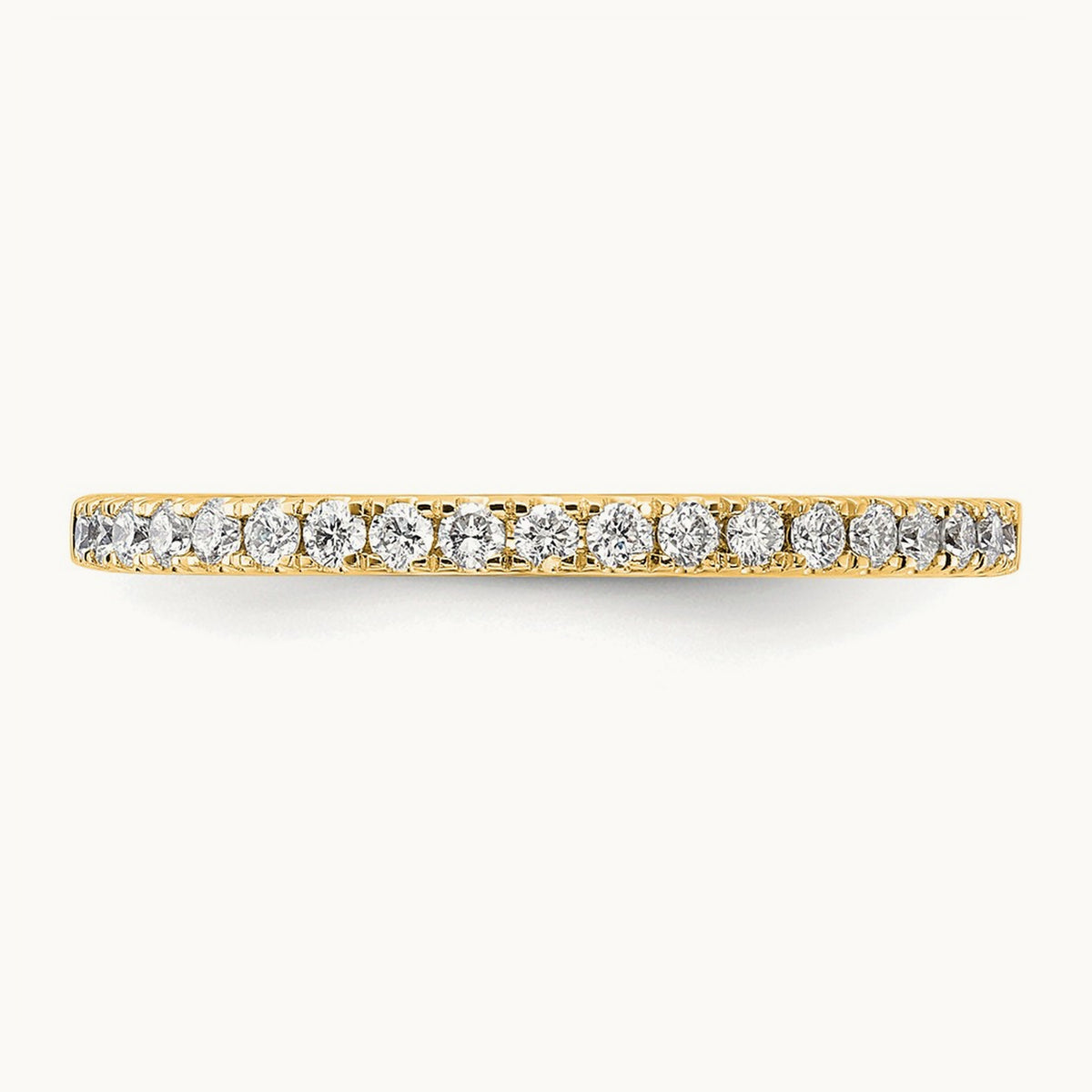 Diamond Wedding Band, 0.25 ct tw, 14K Gold — 14K Yellow Gold