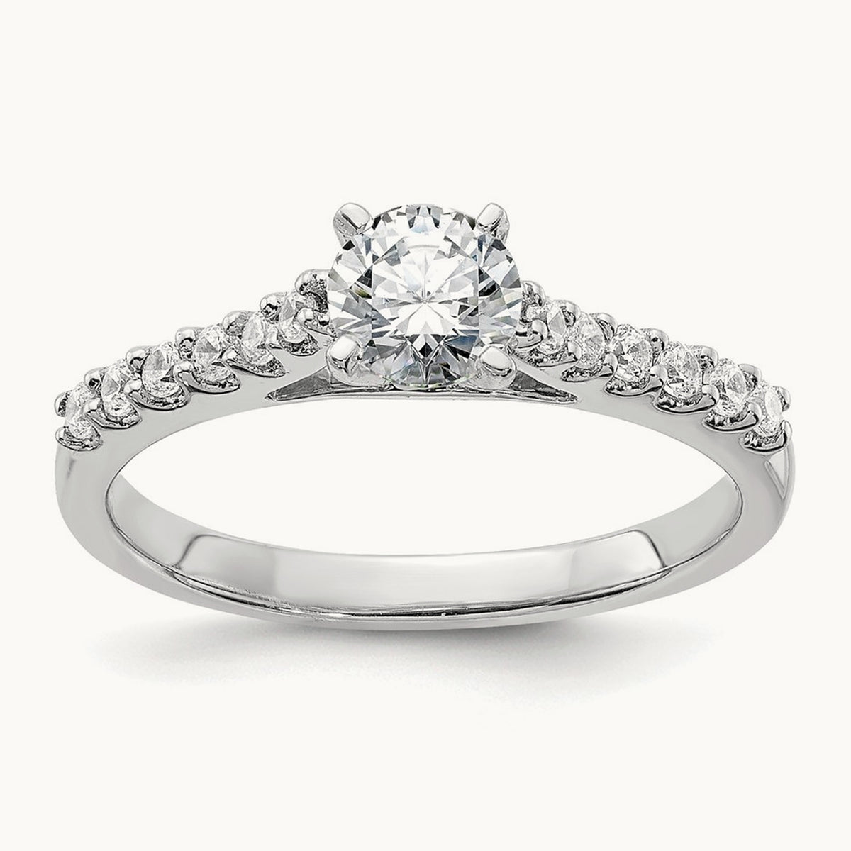Semi-Mount Engagement Ring, 0.25 ct tw