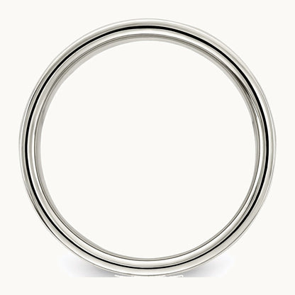 Sterling Silver 9mm Lightweight Flat Band
