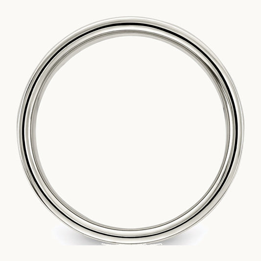 Sterling Silver 9mm Lightweight Flat Band