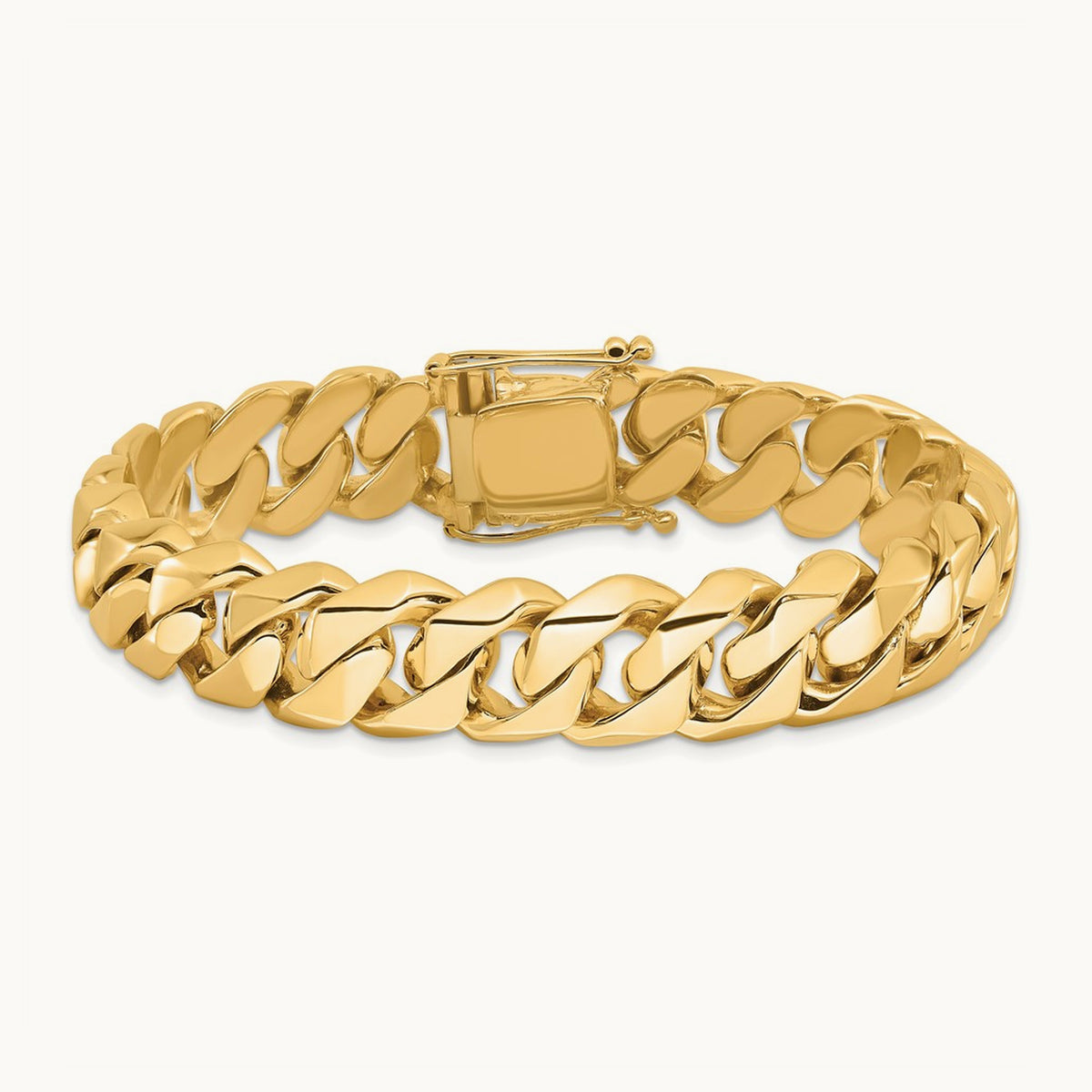 Hand-polished Traditional Link Chain — 14mm