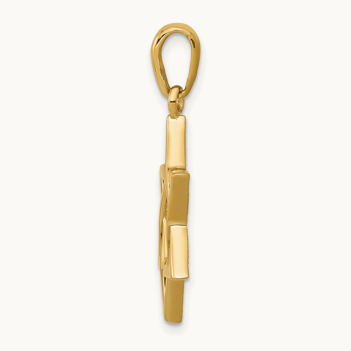 Star of David Pendant, 14K