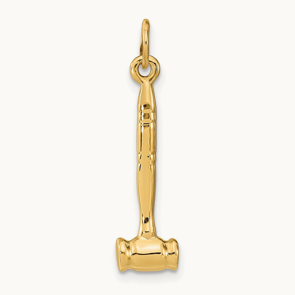 3-D Gavel Charm — 29mm