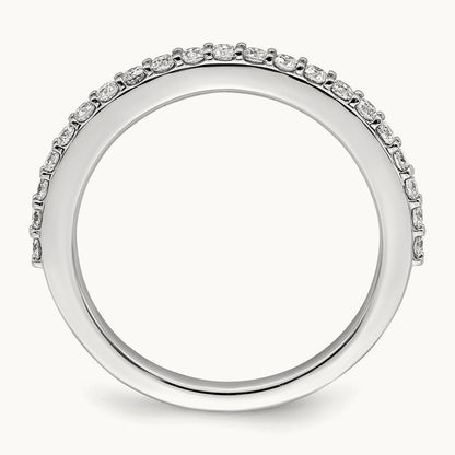 Diamond Band, 14K White Gold