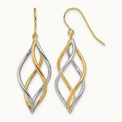 Polished Dangle Earrings — Leslie's — photo set