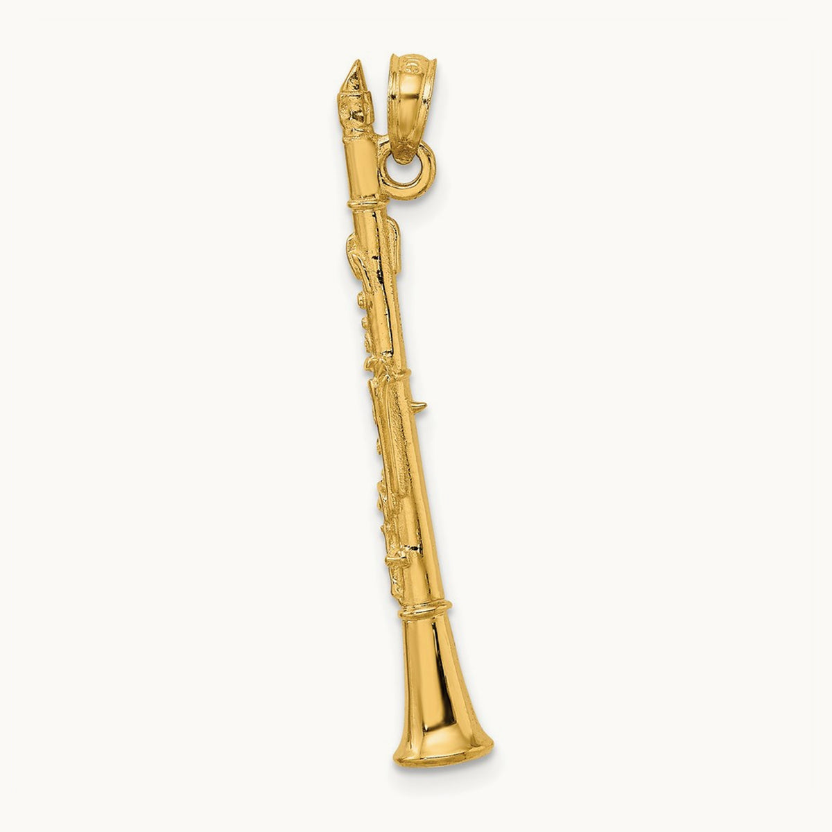 3-D Clarinet Charm — photo set