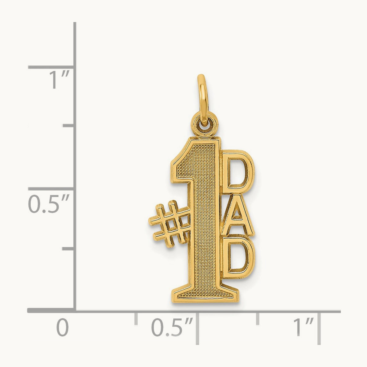 #1 DAD Charm — 24mm