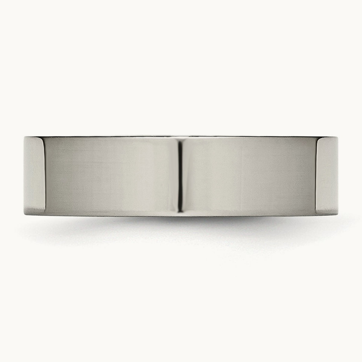 Polished Flat Band — 6mm