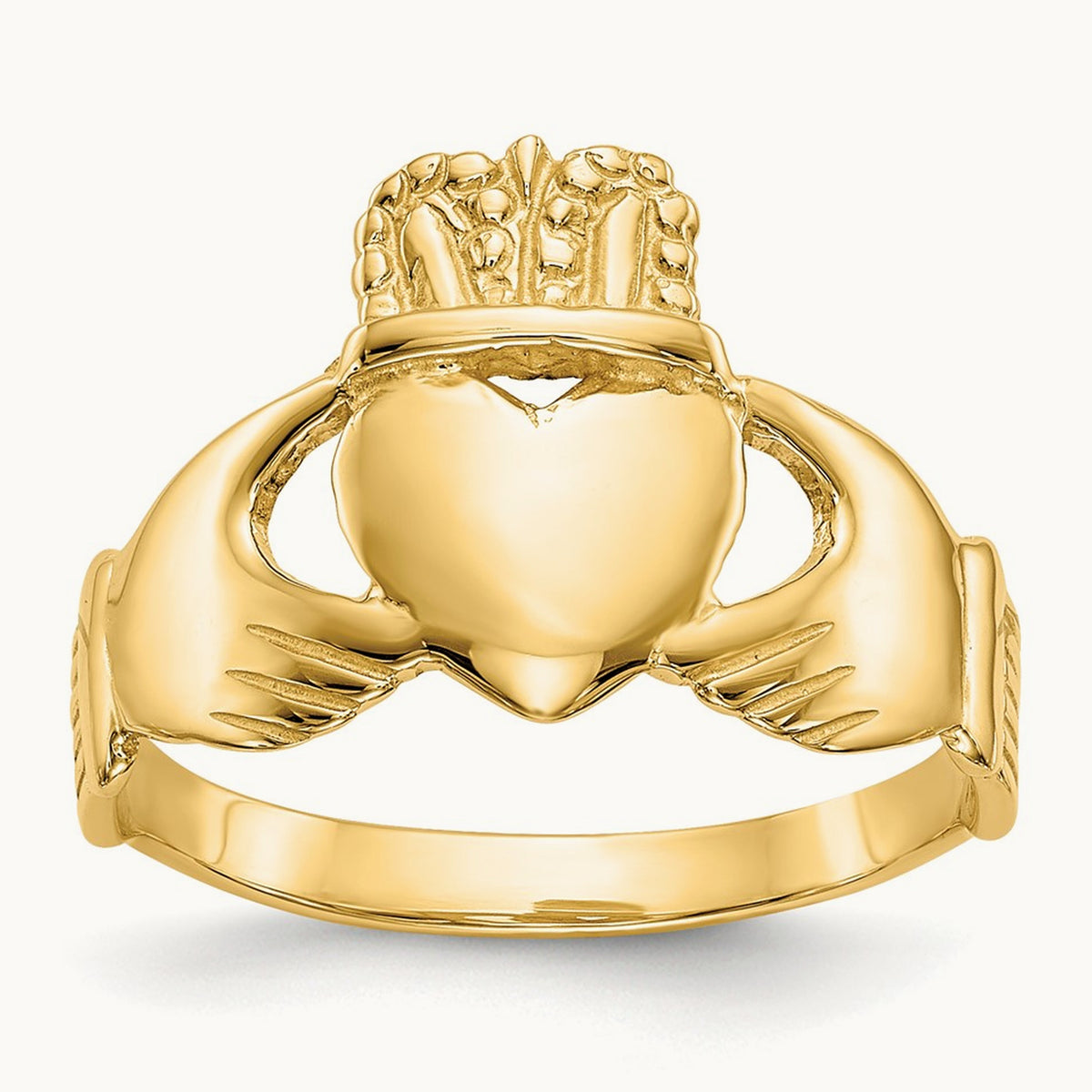 Ladies Claddagh Ring, 14K