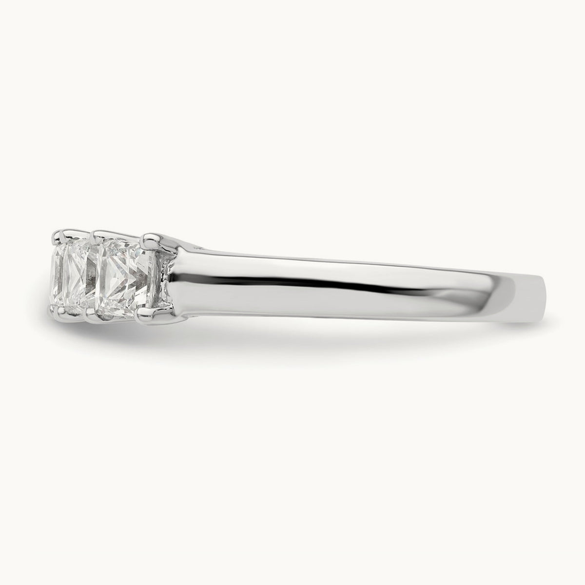 Princess-Cut 5-Stone Band — 1 1/6 ct, 7