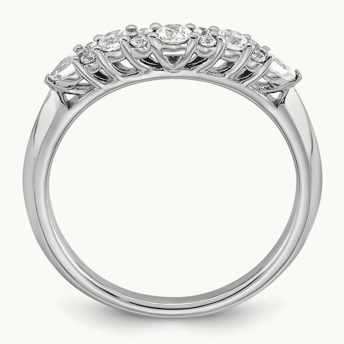 Wedding Band, 0.25 ct tw Lab-Grown Diamond