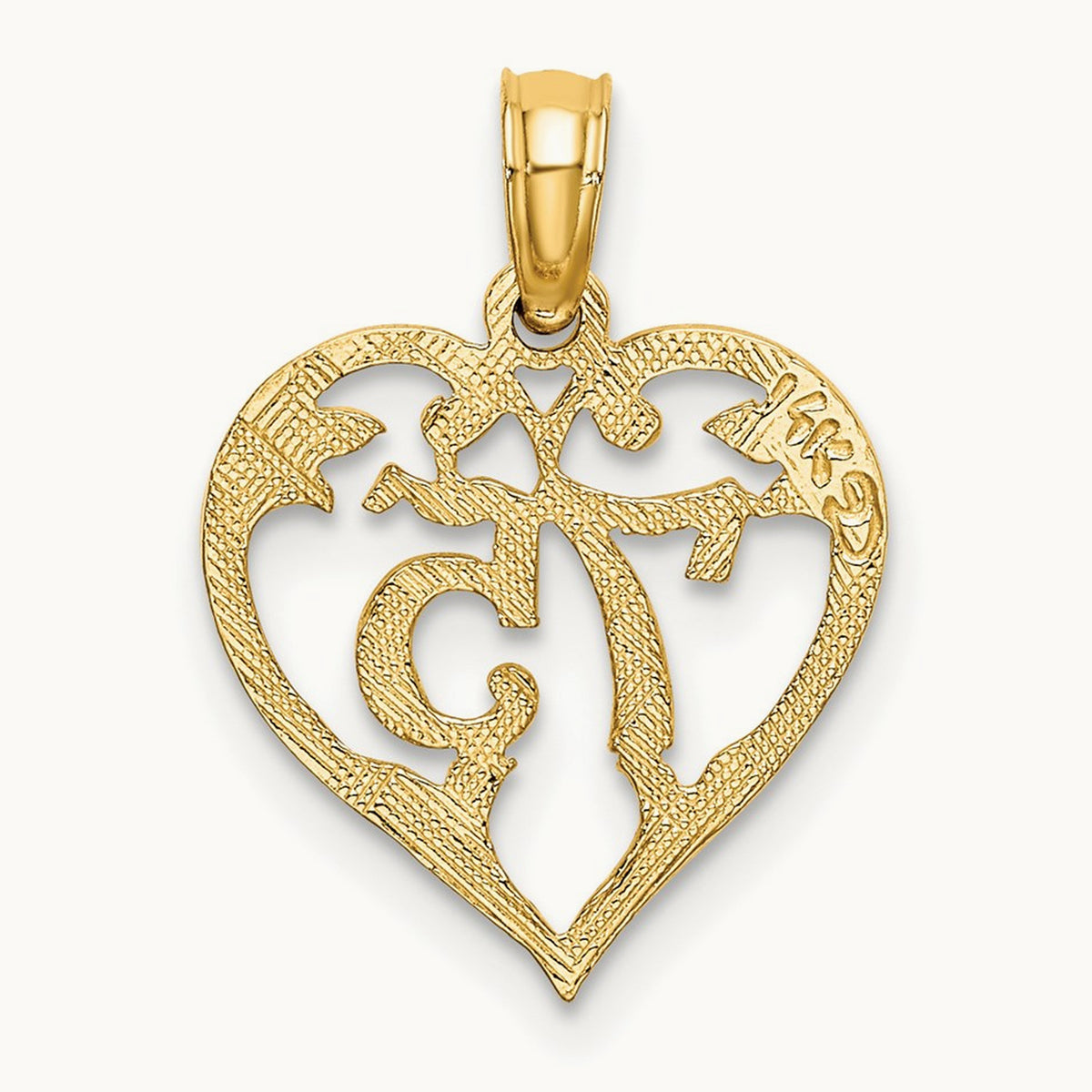 75 In Heart Charm, 14K