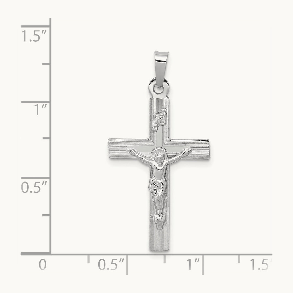 INRI Crucifix Charm — 33mm