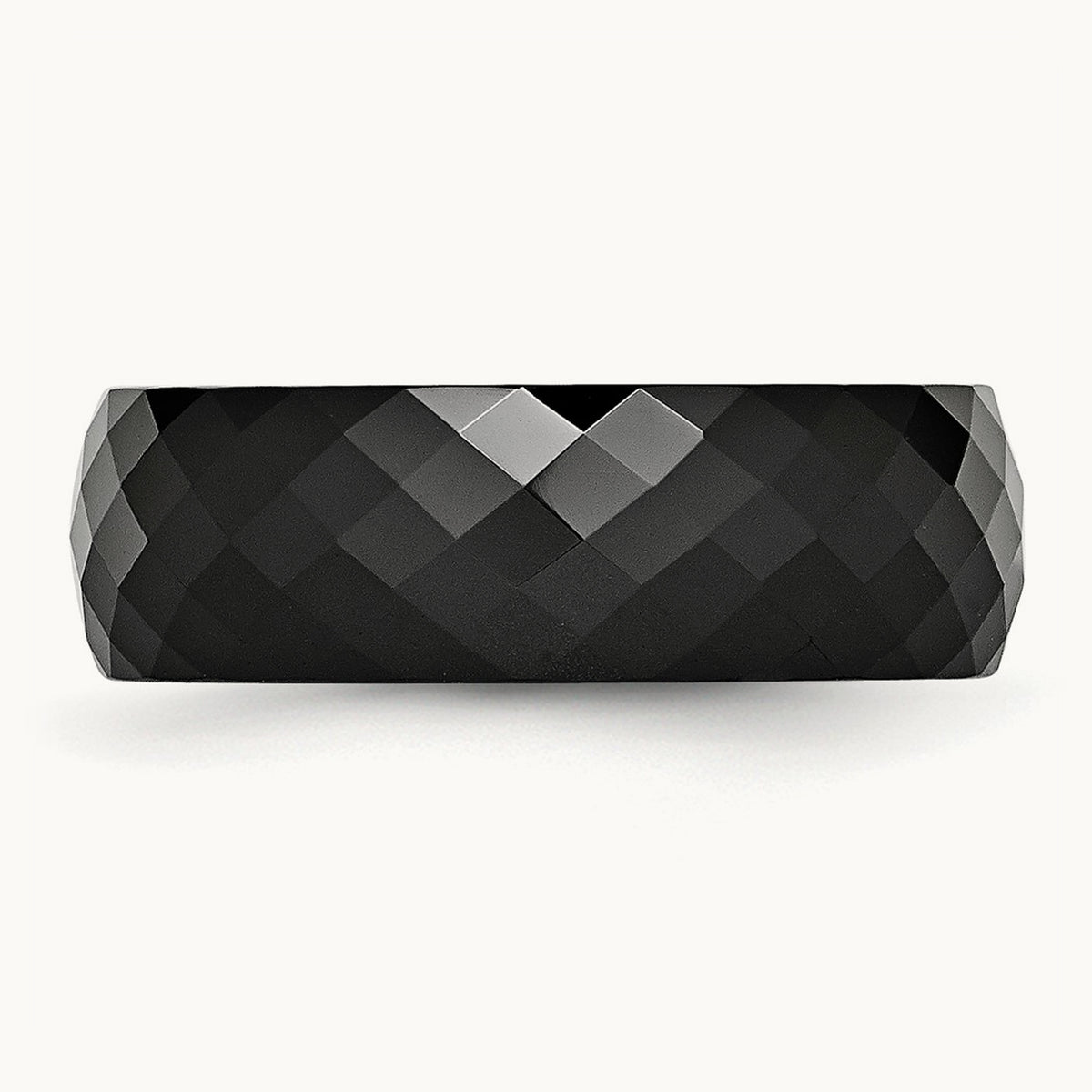 Faceted Polished Band — 10