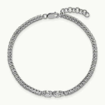 With Ext. Tennis Bracelet, 2.75 ct tw Lab-Grown Diamond