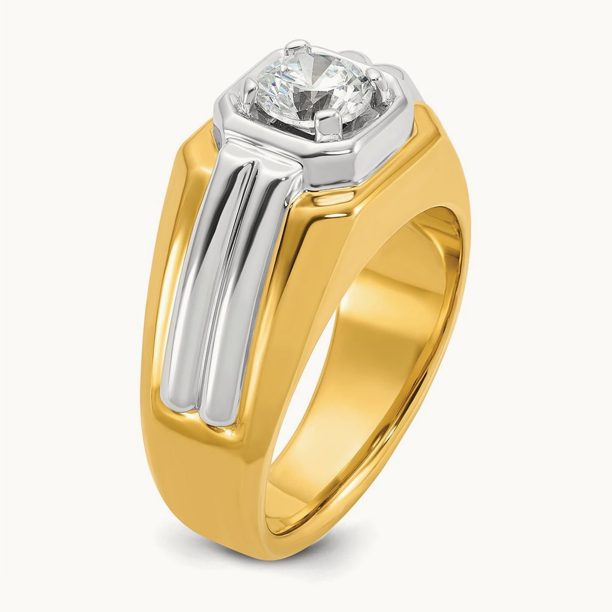 Men's Ring, 1.00 ct tw Lab-Grown Diamond