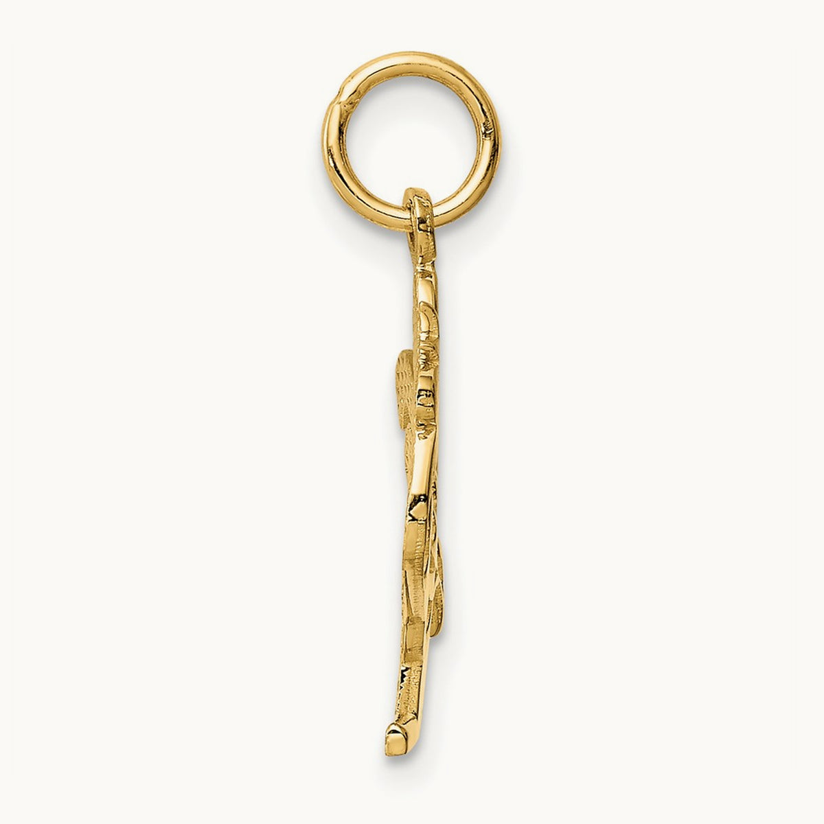 Rooster Charm, 14K