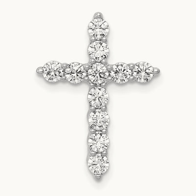 3/4ct. Diamond Cross Chain Slide — photo set