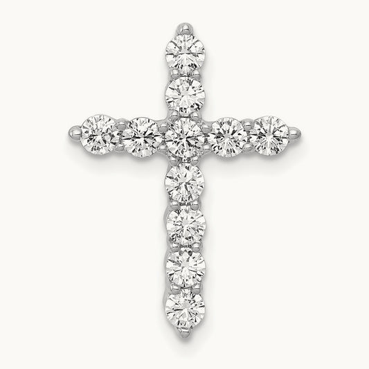 3/4ct. Diamond Cross Chain Slide — photo set