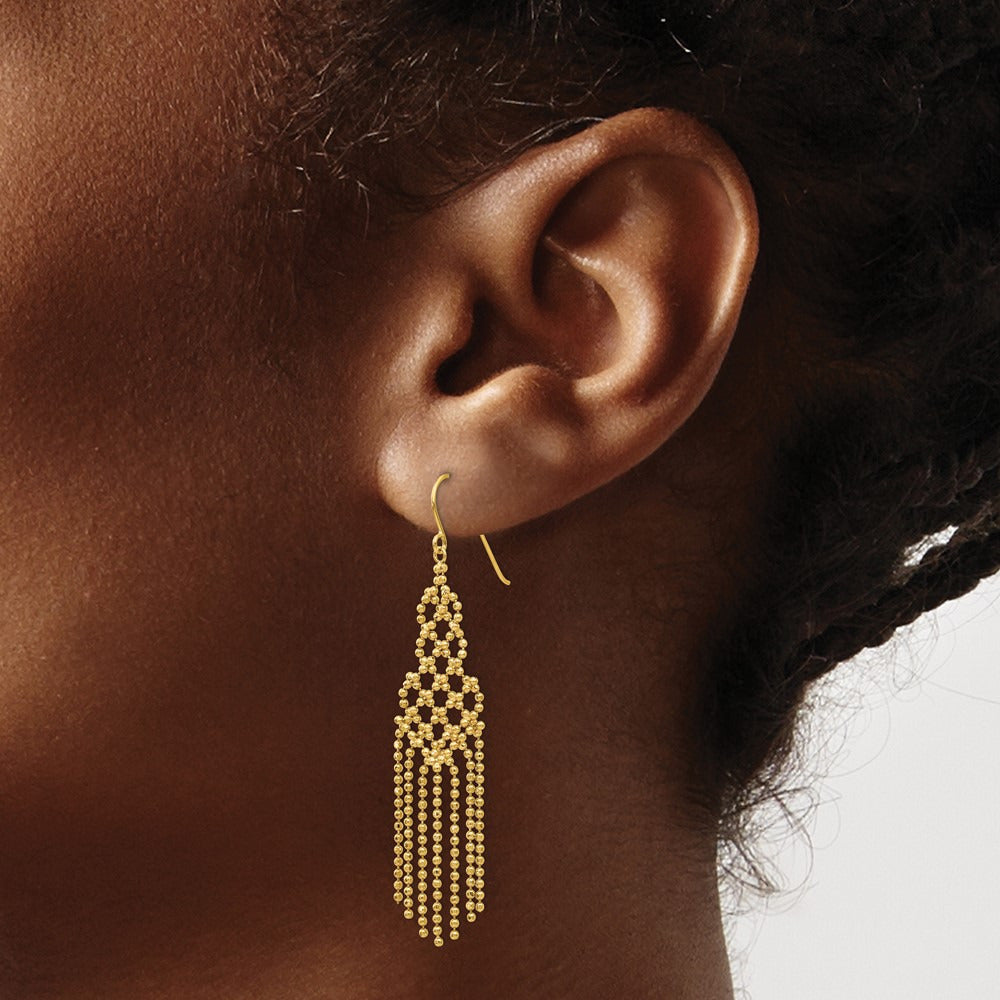 Bead Chain Earrings — photo set