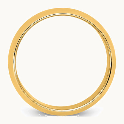 14KY 3.5mm Half Round Band