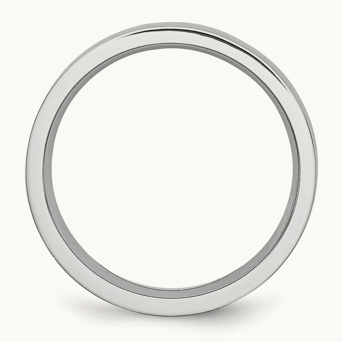 Cobalt Flat Satin Band — 6mm