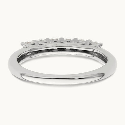 6-Stone Diamond Band — photo set
