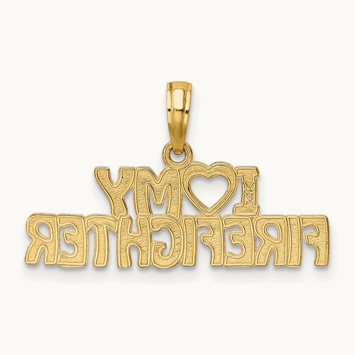 I LOVE MY FIREFIGHTER Charm — photo set