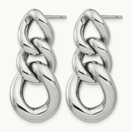 RH- Polished Post Dangle Earrings — Leslie's — photo set