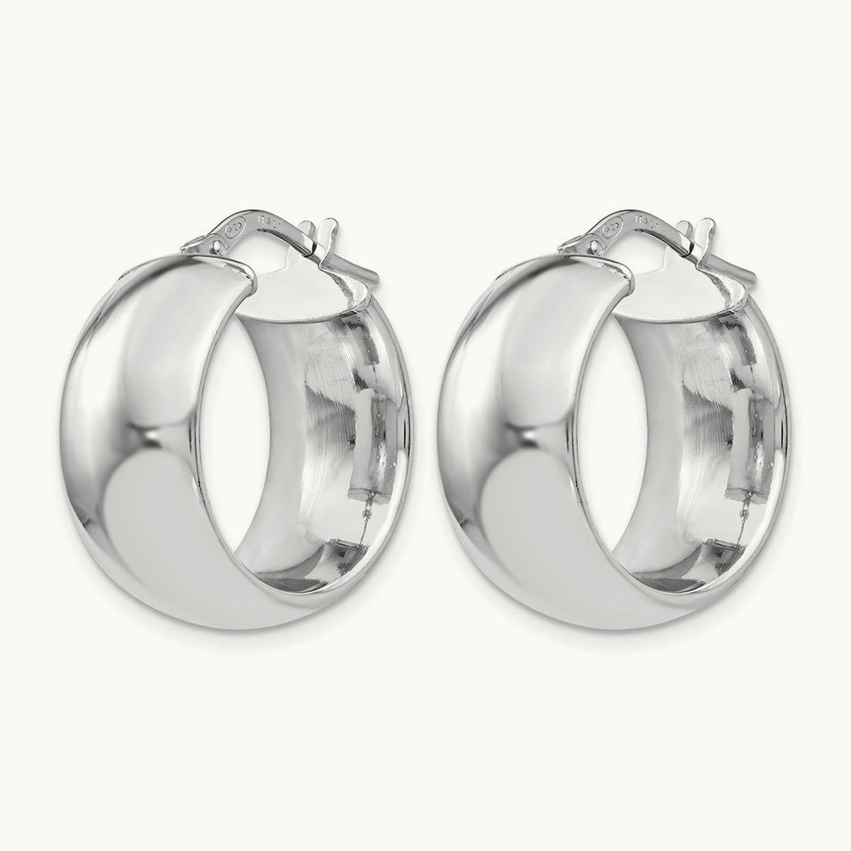 Hoop Earrings — Leslie's — 18mm