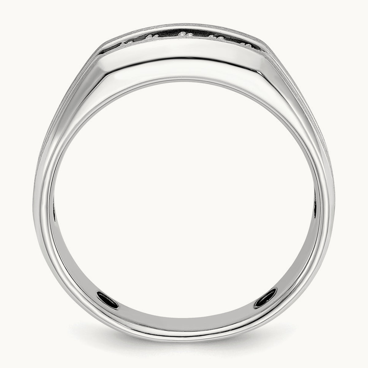 5 Stone Men's Ring, 0.25 ct tw Lab-Grown Diamond