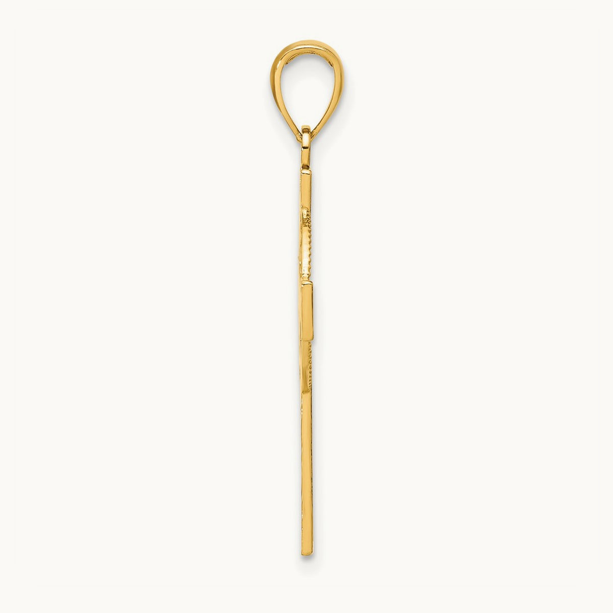 Celtic Cross Pendant, 32.6mm in 14K Yellow Gold