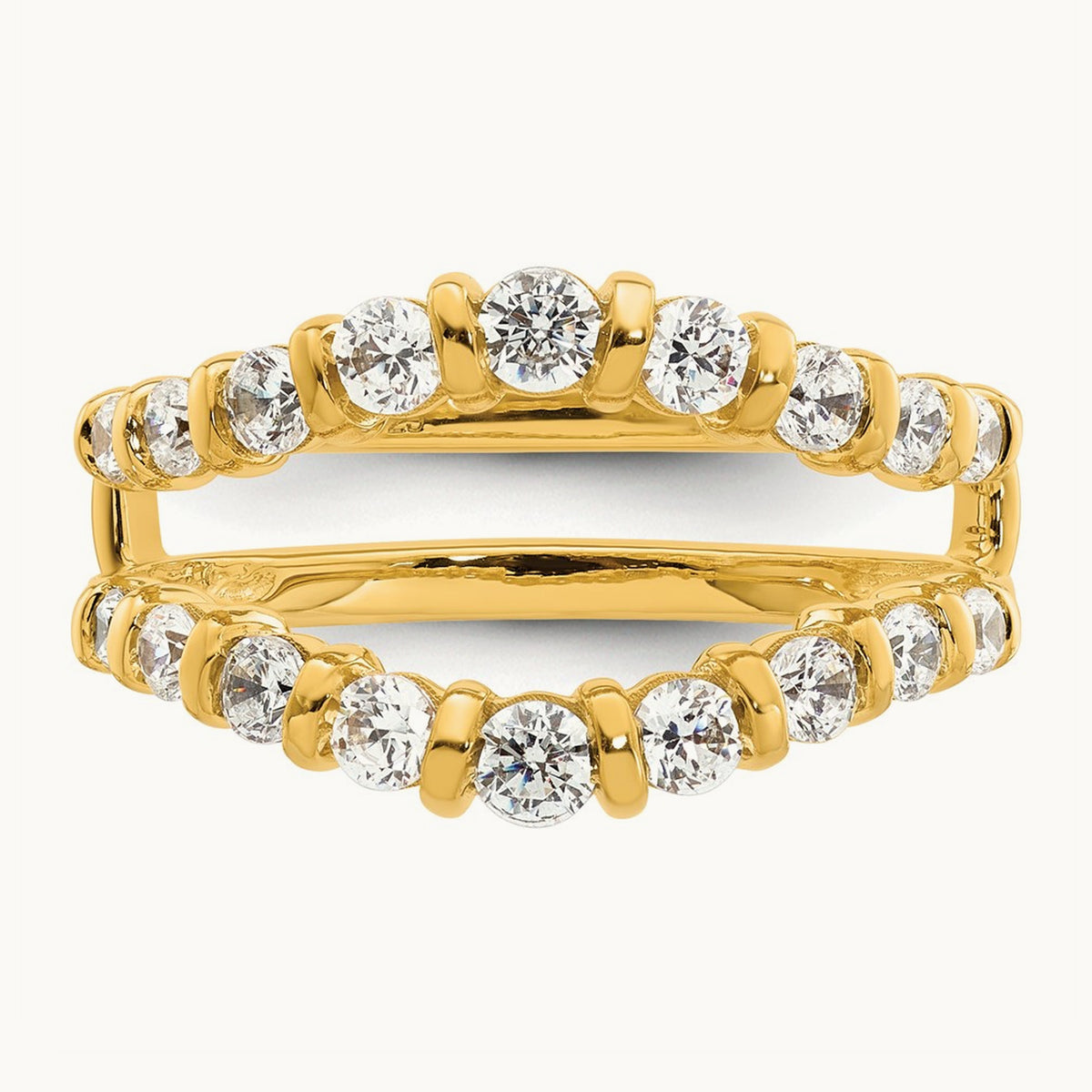 Complete Diamond Ring Guard, 14K