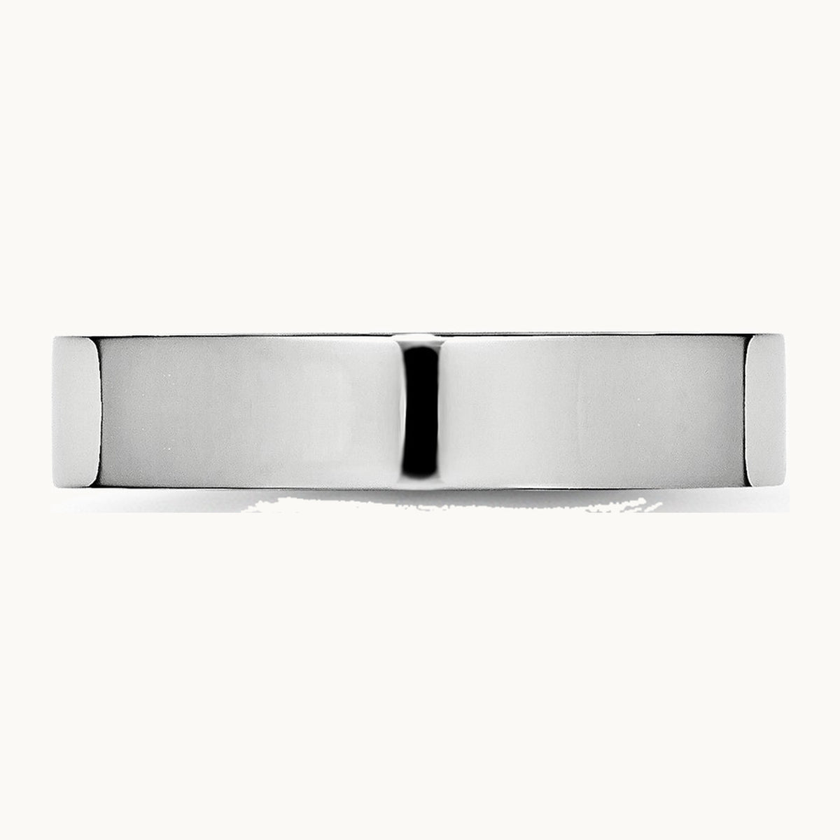 Cobalt Flat Polished Band — 5mm