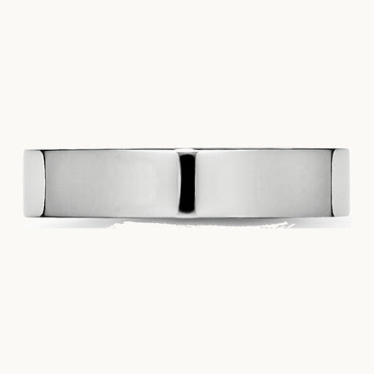 Cobalt Flat Polished Band — 5mm