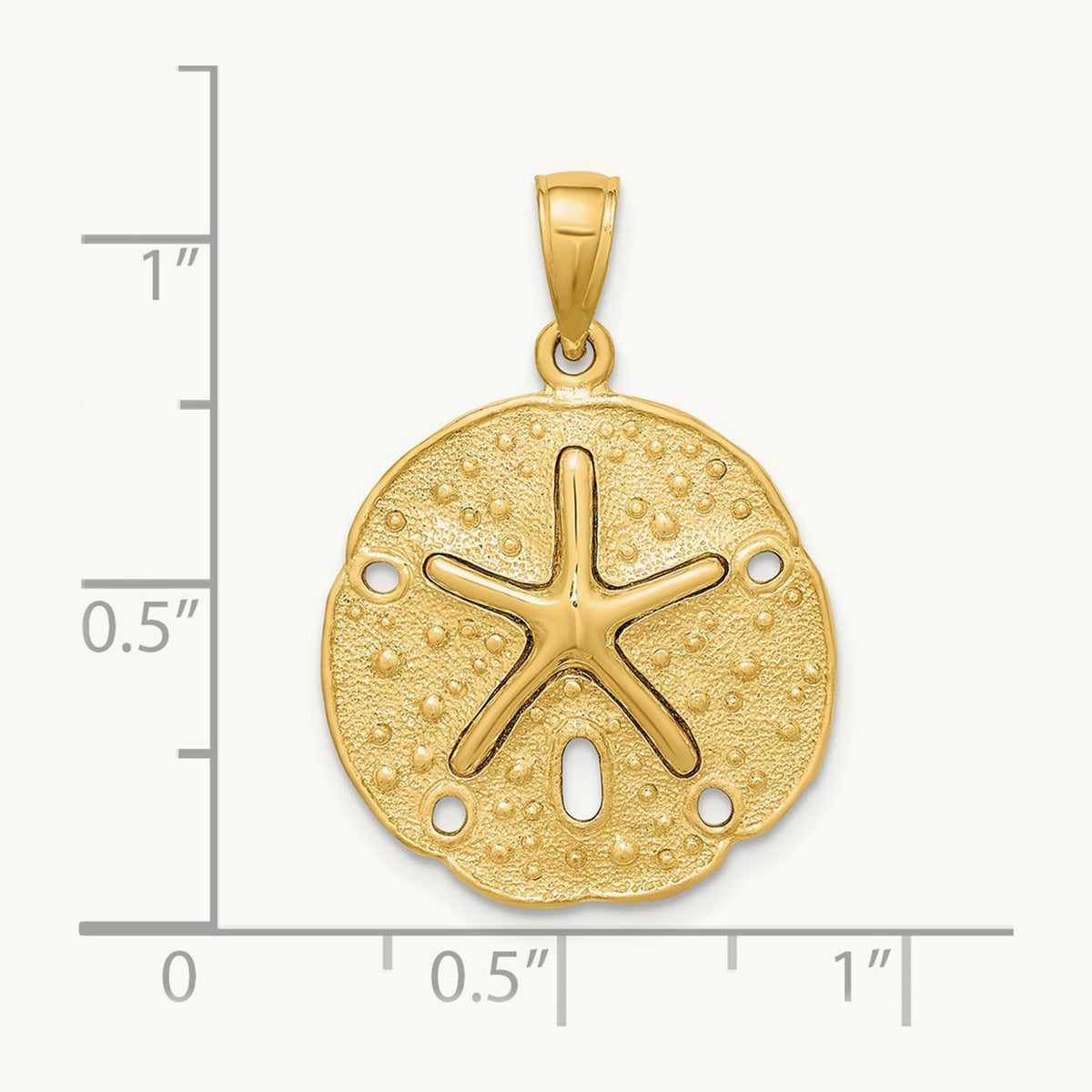 Starfish on Sand Dollar Charm — photo set